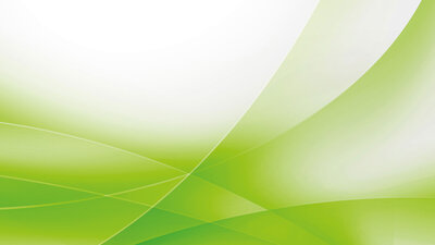 Strahlengrafik in verschiedenen Grüntönen