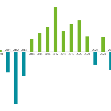 Diagramm Jahresbilanz