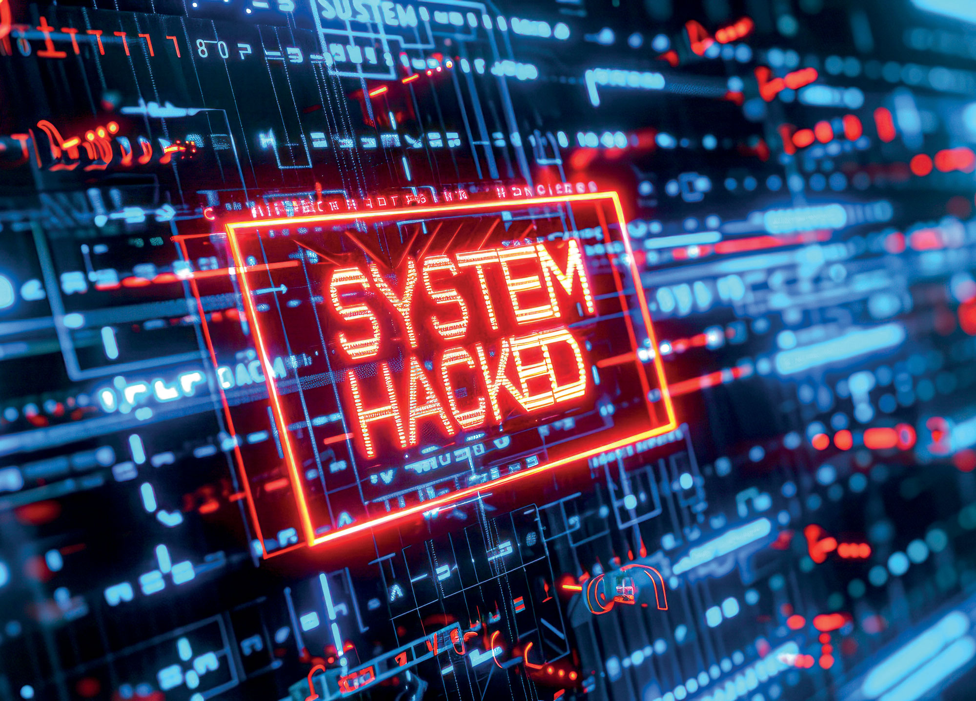 Symbolbild Hackerangriff